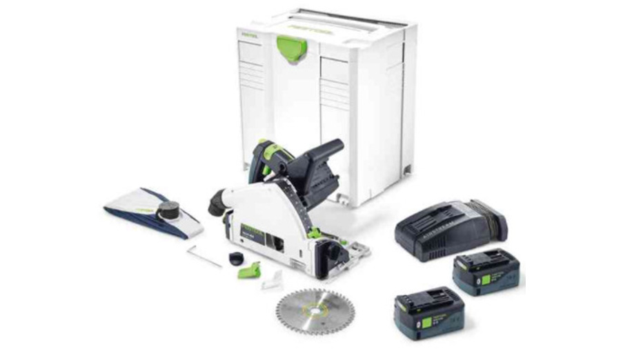 scie plongeante sans fil 575687 TSC 55 Li 5,2 REBI-Plus-SCA Festool