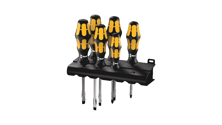 932 S/6 Jeu de tournevis Kraftform burin Wera 05018283001 932 S/6 Jeu de tournevis Kraftform burin Wera 05018283001