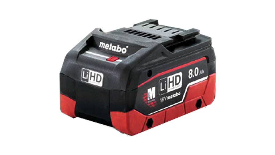 avis et prix Batterie Metabo 18 V 8.0 Ah 