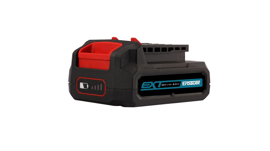 Batterie 12 V 2,0 Ah Erbauer EBAT12-Li-2 Batterie 12 V 2,0 Ah Erbauer EBAT12-Li-2