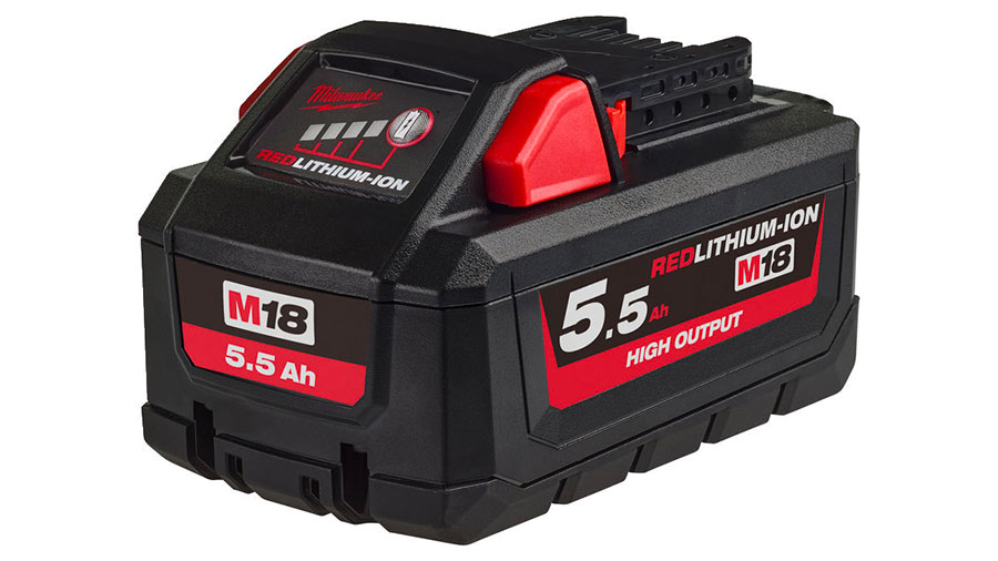 Test complet : Batterie 18 V Milwaukee 5.5 Ah M18 HB55 HIGH OUTPUT