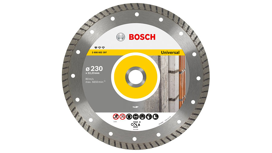 Bosch 2608602397 Disque à tronçonner diamanté standard for universal turbo 230 x 22,23 x 2,5 x 10 mm prix pas cher