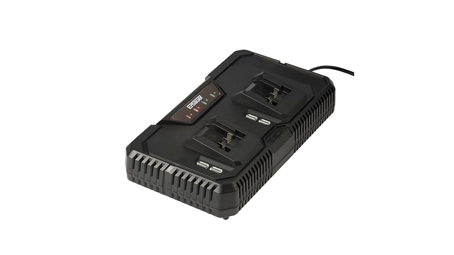 Chargeur double de batteries Erbauer EMC18-Li Chargeur double de batteries Erbauer EMC18-Li
