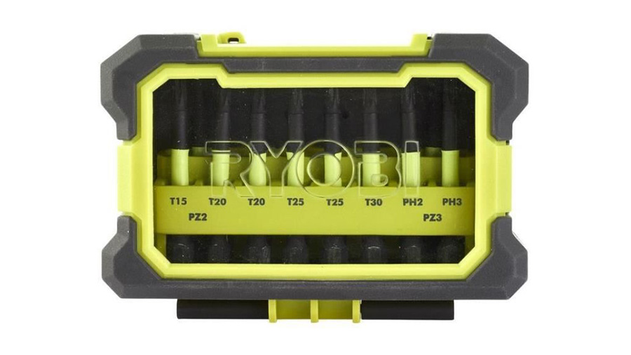 Coffret embouts de vissage Impact 10 accessoires Ryobi 4892210149084