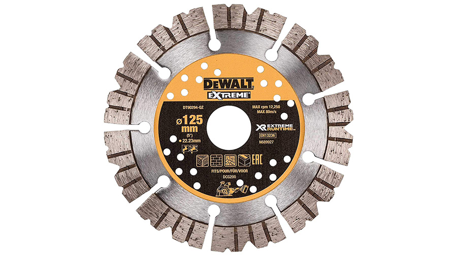 Test complet : Disque diamant DEWALT EXTREME RUNTIME DT90294-QZ