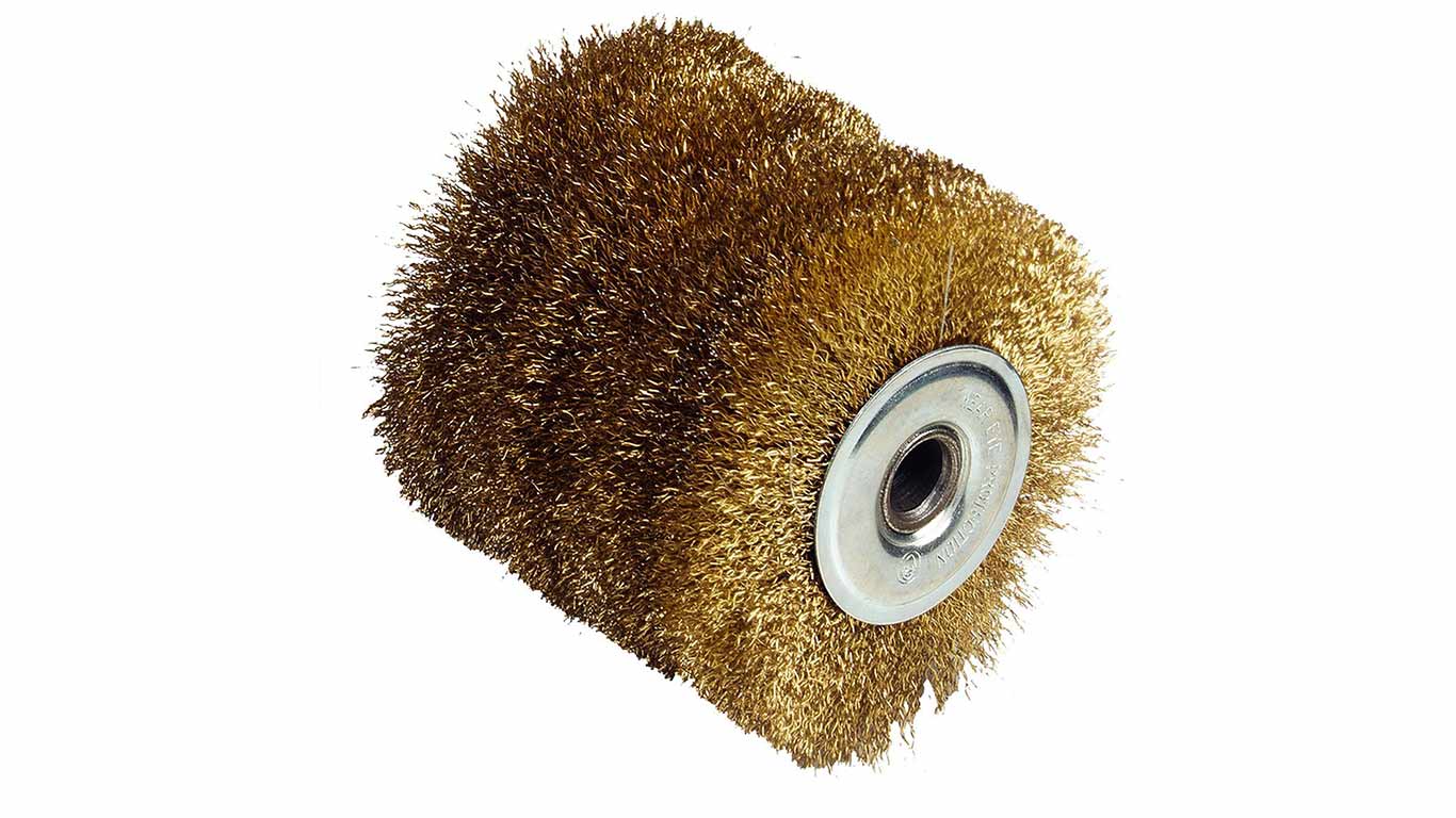 Fartools 110871 Brosse fil laitonnée pour rénovateur REX120 Diamètre 120 mm