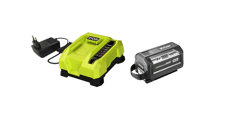 Pack batterie chargeur 36 V Ryobi RY36BC60A-160 Pack batterie chargeur 36 V Ryobi RY36BC60A-160