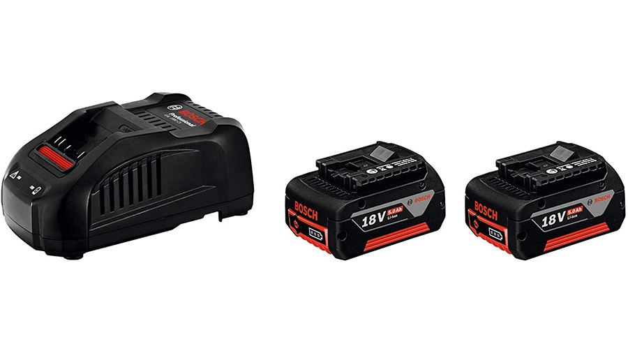 Pack chargeur 2 batteries ProCORE18V 5.0Ah + GAL 1880 CV Bosch Professional Pack chargeur 2 batteries ProCORE18V 5.0Ah + GAL 1880 CV Bosch Professional