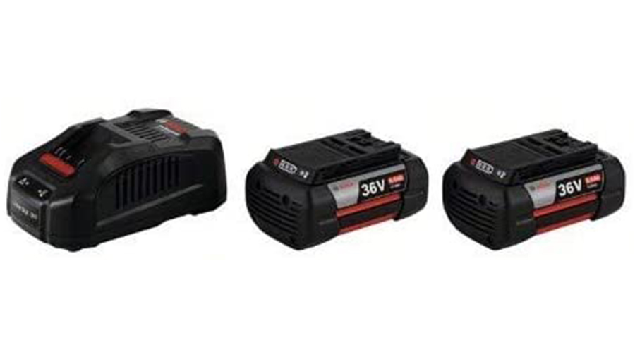 Pack chargeur 2 batteries GBA 36V 6.0Ah + GAL 3680 CV Bosch Professional Pack chargeur 2 batteries GBA 36V 6.0Ah + GAL 3680 CV Bosch Professional