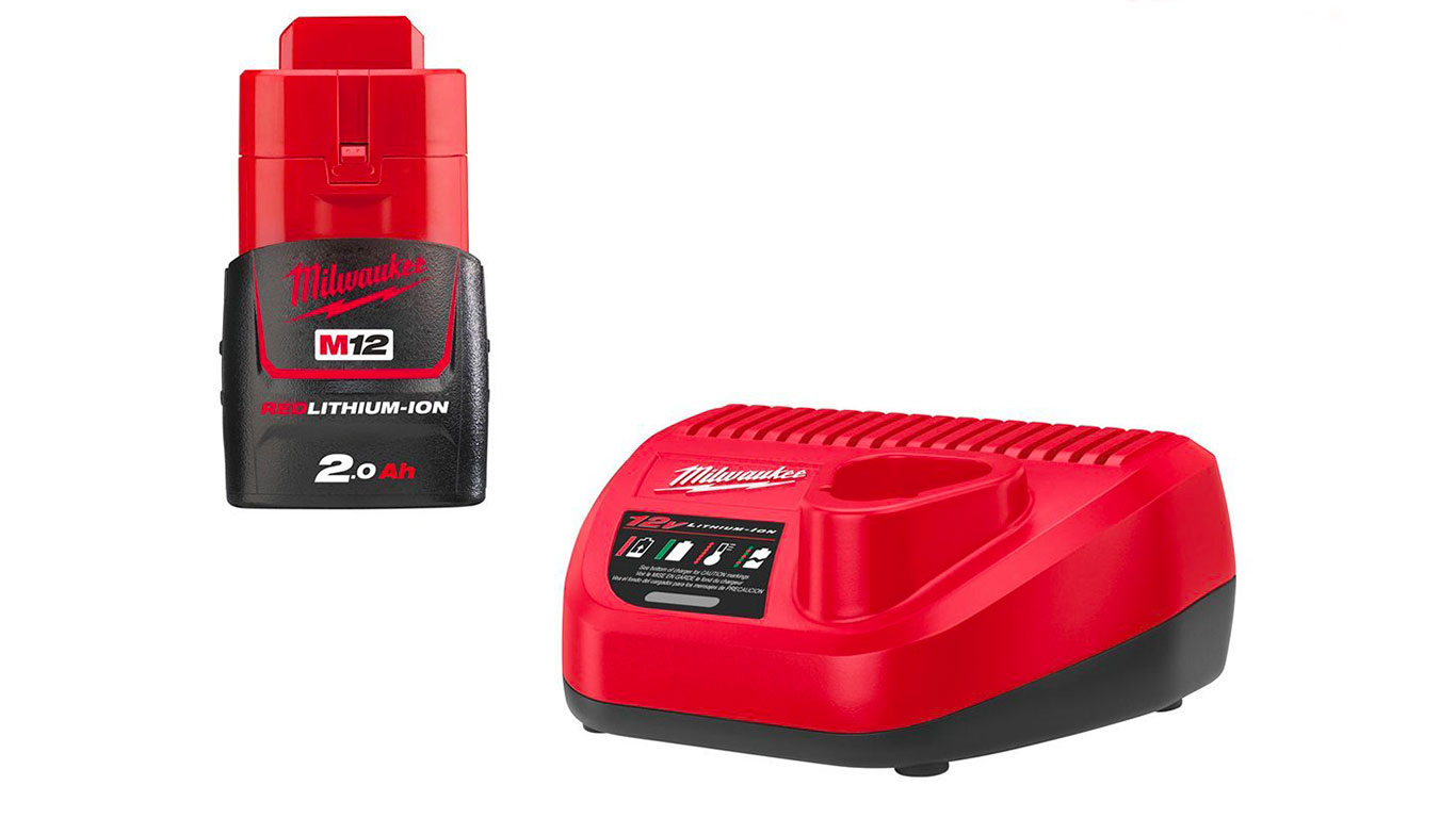 Pack NRJ MILWAUKEE M12 2.0Ah + Chargeur - 4933451900