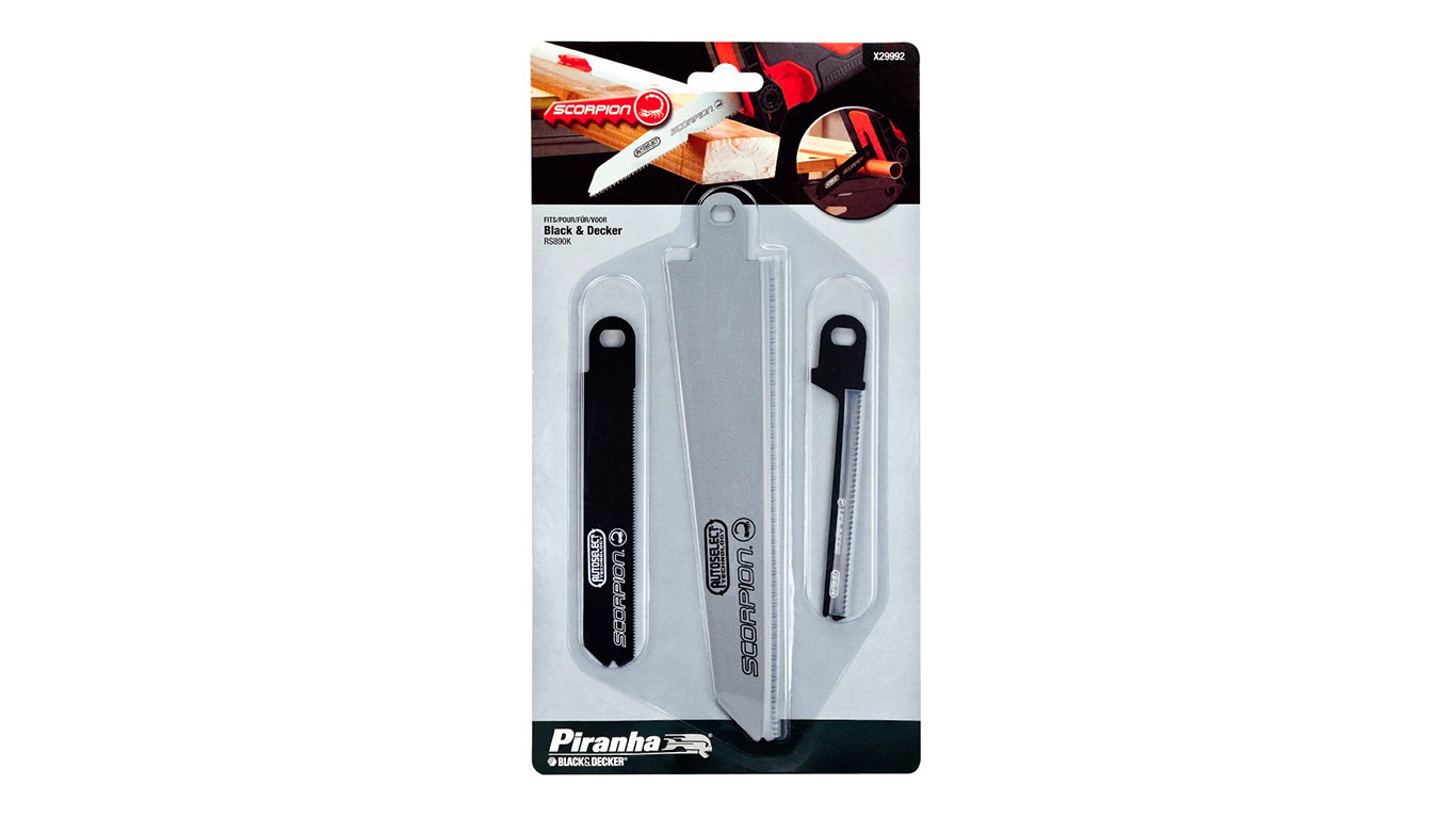 Piranha X29992 Lot de 3 lames de scie AutoSelect Scorpion Piranha X29992 Lot de 3 lames de scie AutoSelect Scorpion