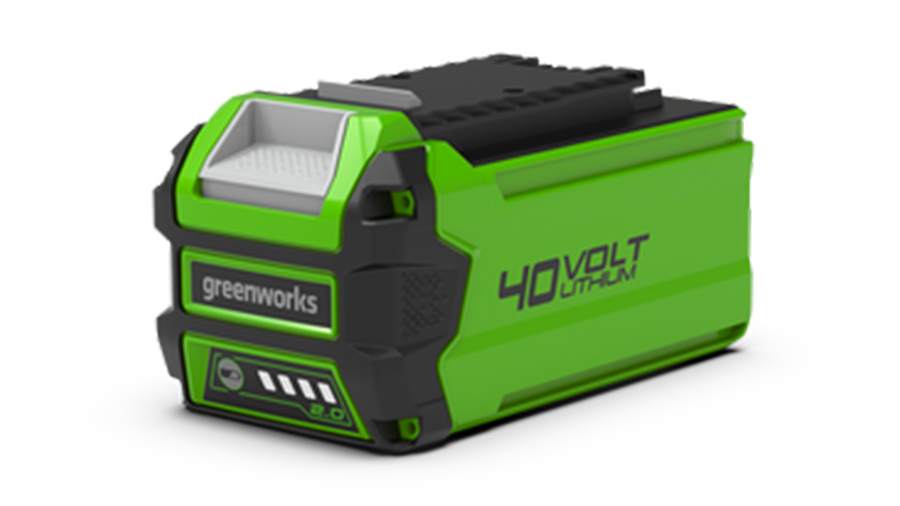 Test complet : Batterie greenworks 40 V 2,5 Ah G40B25