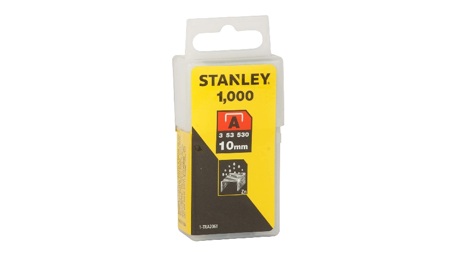 Agrafes 10 mm type A Stanley 1-TRA206T Agrafes 10 mm type A Stanley 1-TRA206T