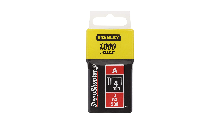 Agrafes 4 mm type A Stanley 1-TRA202T Agrafes 4 mm type A Stanley 1-TRA202T