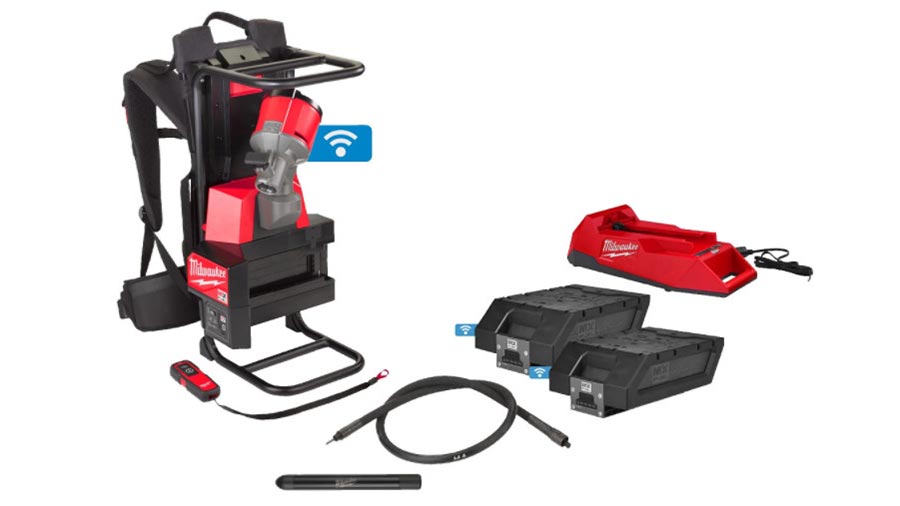 aiguille vibrante sans fil sac à dos MXF CVBP-602 KIT 4933479593 Milwaukee aiguille vibrante sans fil sac à dos MXF CVBP-602 KIT 4933479593 Milwaukee