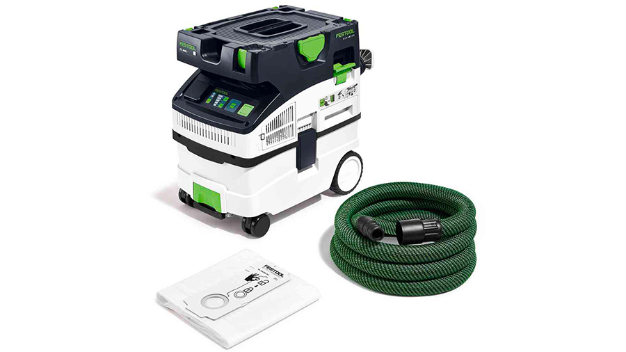 Test complet : Aspirateur de chantier Festool CTM MIDI I Cleantec