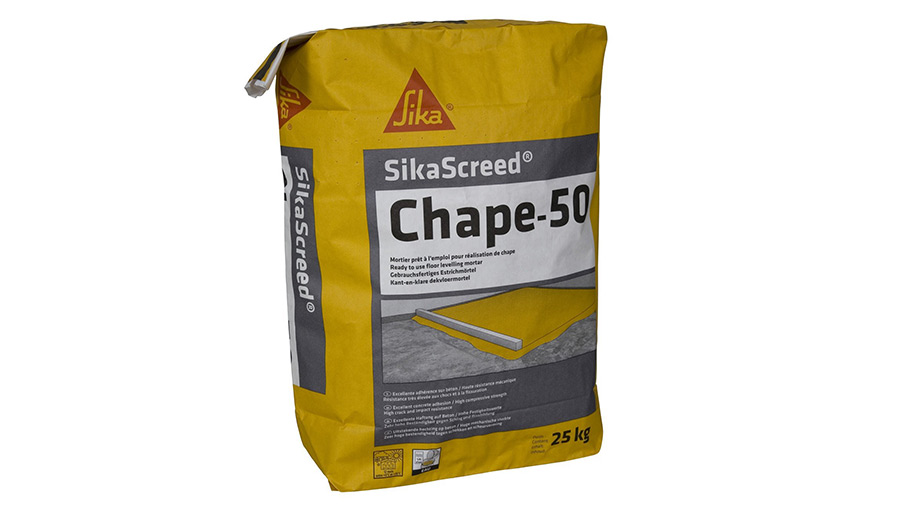 Avis et prix Colle Mortier pour réalisation de chapes - SikaScreed Chape 50 - 25kg 