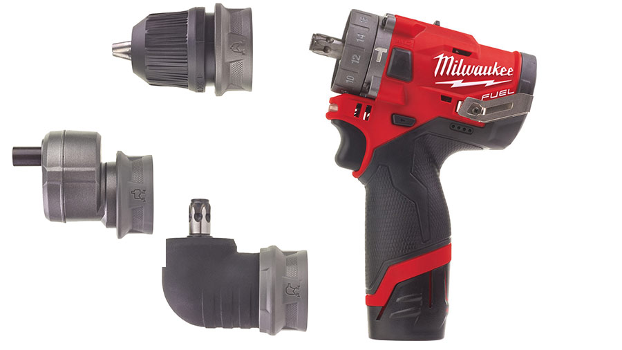 Milwaukee M12FPDXKIT-0 "FUEL GEN II" Foreuse à percussion Avec Amovible Chuck