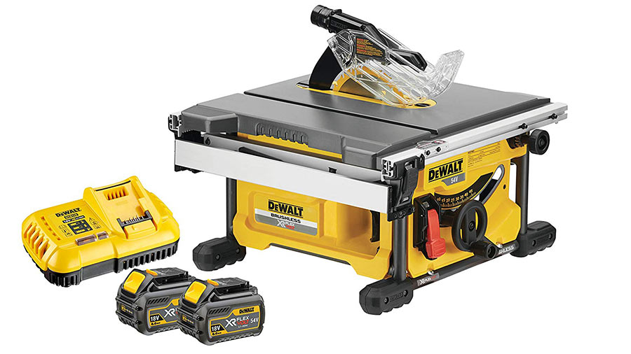 avis et prix Test et avis scie sur table sans fil DeWALT DCS7485T2-QW XR FLEXVOLT