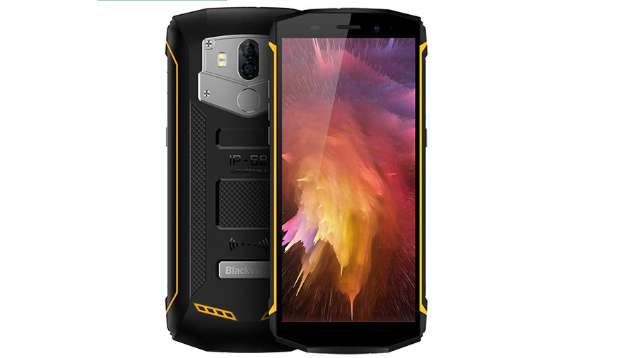 avis et prix Téléphone Blackview BV5800 Pro jaune IP68 Smartphones Android prix pas cher