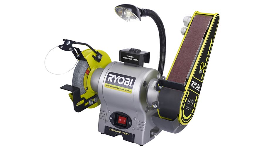 Avis et test du Touret à bande et à disque Ryobi RBGL650G pas cher