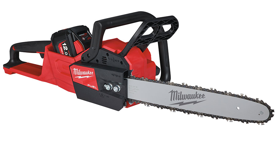 Avis et prix Tronçonneuse sur batterie Milwaukee M18 FCHS-121B promotion pas cher