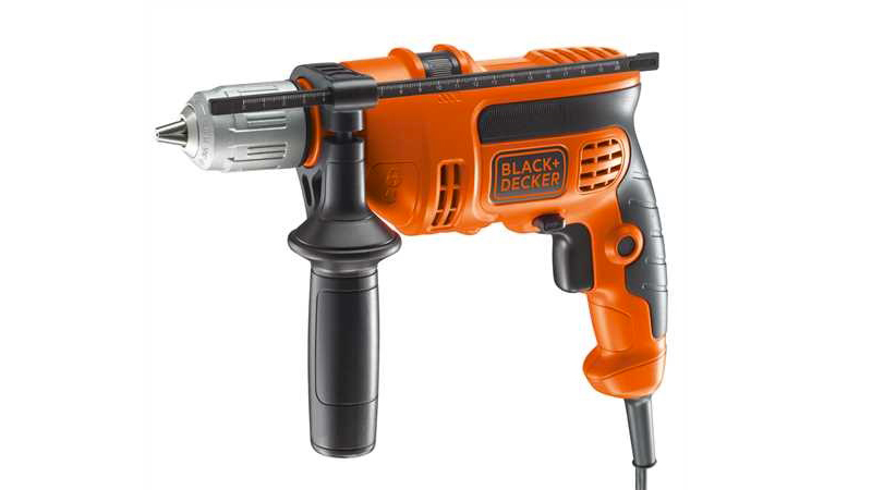 Black + Decker KR714S32-QS Perceuse filaire à percussion Black + Decker KR714S32-QS Perceuse filaire à percussion