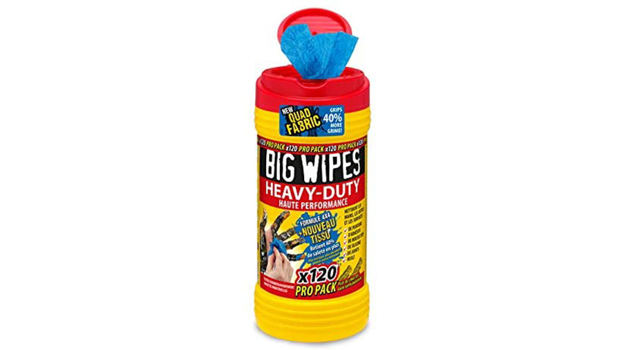 Lingette BIG WIPES Heavy-Duty 4 x 4 Pro pack boîte de 120