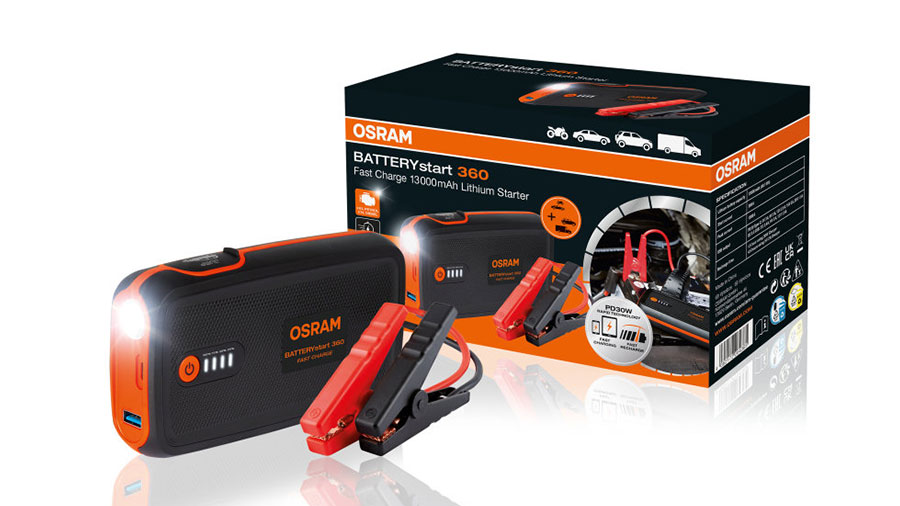 booster de démarrage Battery start 360 Osram 