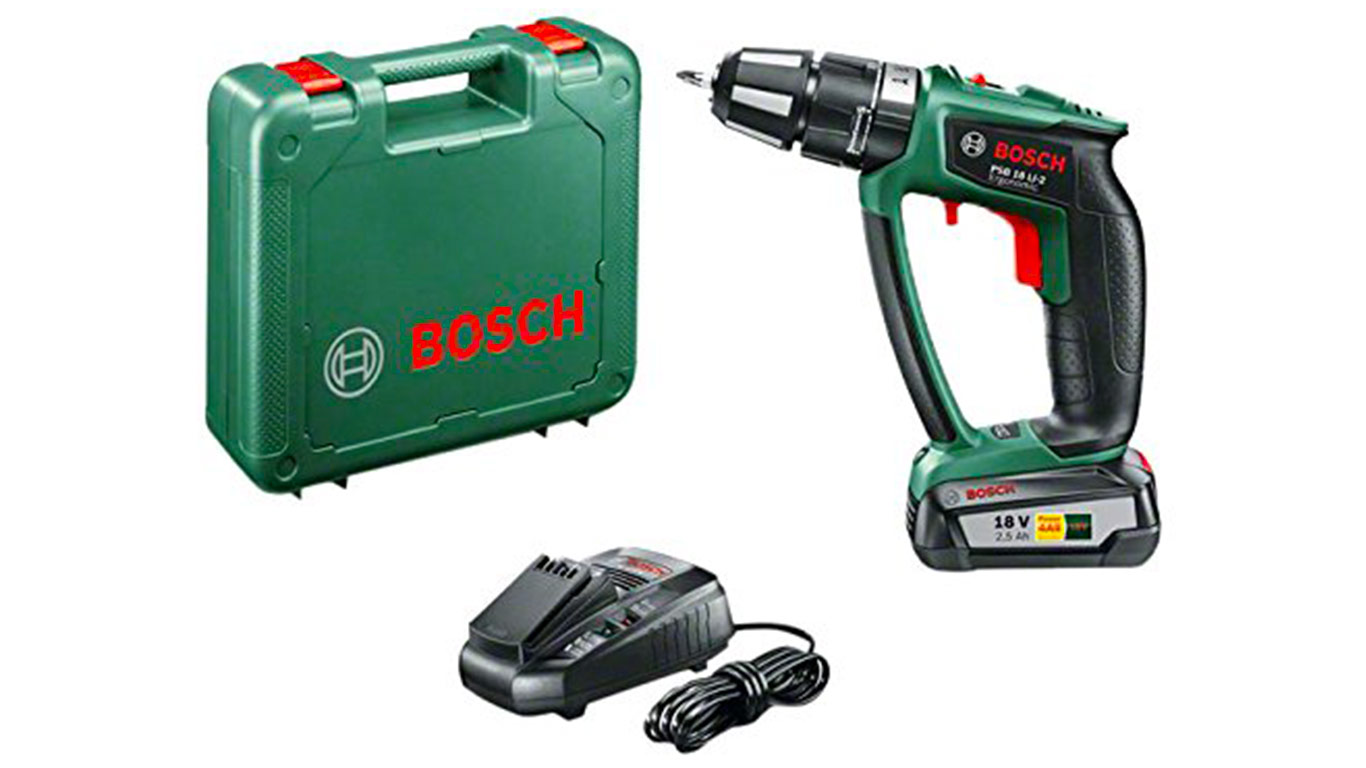 Perceuse à percussion sans fil Bosch PSB 18 LI-2 Ergonomic Perceuse à percussion sans fil Bosch PSB 18 LI-2 Ergonomic