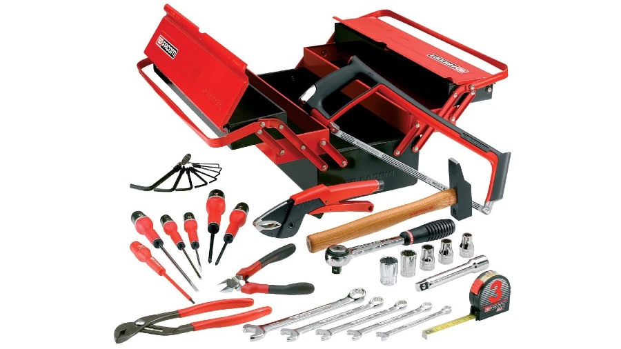 Caisse métal + 32 outils Facom BT.11CM2PG Caisse métal + 32 outils Facom BT.11CM2PG