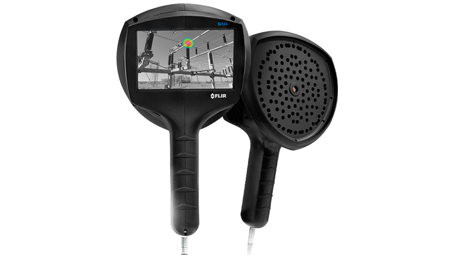 Caméra d’inspection FLIR Si124 d'imagerie acoustique industrielle