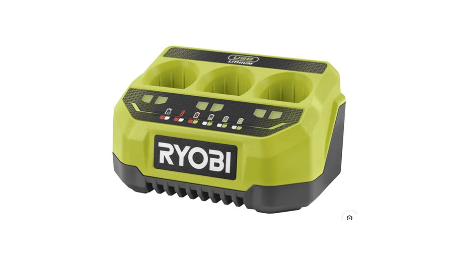 chargeur USB Lithium 4 V 3 ports RC43P Ryobi