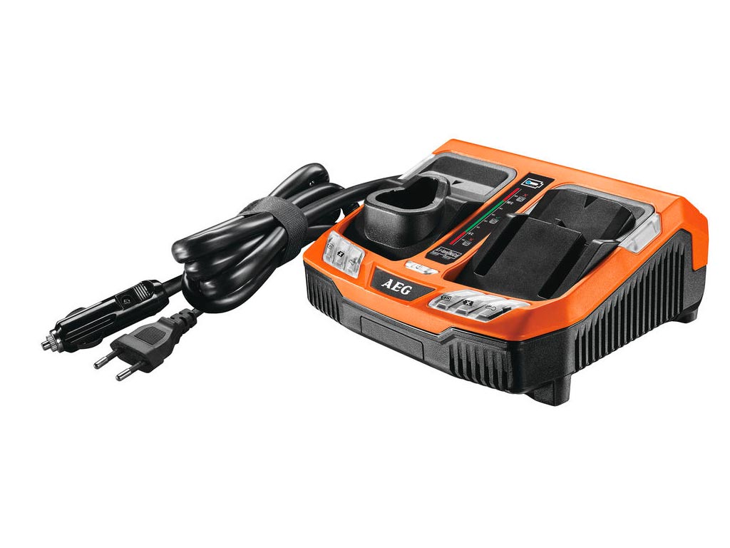 Chargeur rapide 220 V et allume cigare AEG BLK 1218 Chargeur rapide 220 V et allume cigare AEG BLK 1218