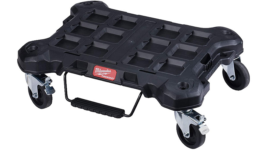 Chariot coffret de transport Milwaukee plat à roulettes PACKOUT FLAT TROLLEY 4932471068