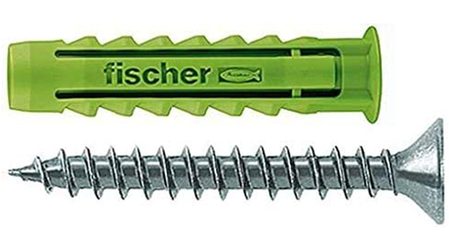Cheville Fischer à quadruple expansion SX Green 524866 4,5 x 40 mm