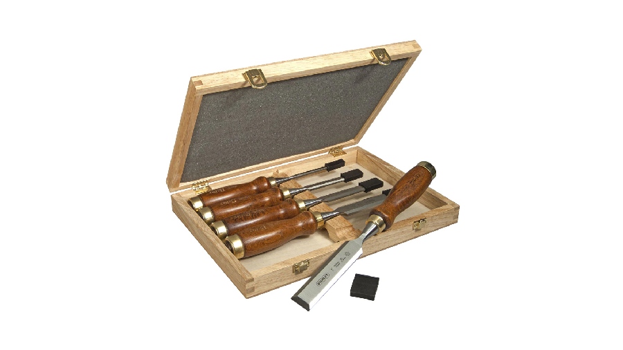 Ciseau à bois manche bois coffret 5 pièces Stanley 2-16-217 Ciseau à bois manche bois coffret 5 pièces Stanley 2-16-217