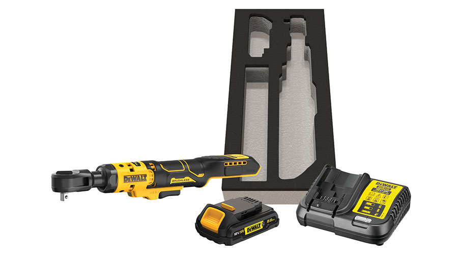Clé à cliquet sur batterie 3/8" XR 18V BL DCF513D1G-KIT Dewalt