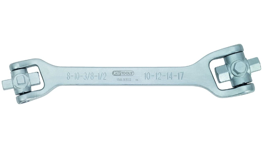 Clé de vidange 8 en 1 KS Tools 150.9302 Clé de vidange 8 en 1 KS Tools 150.9302