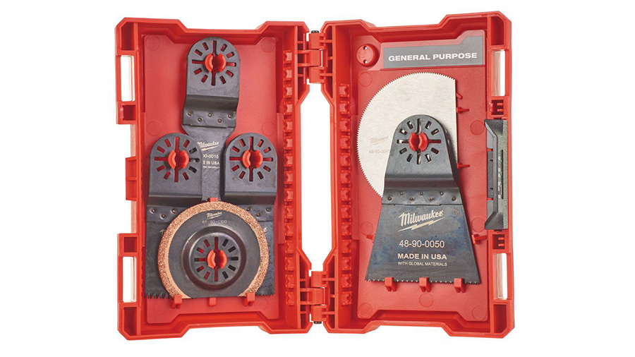 Coffret de lames Milwaukee Multitool Starlock 48901009 set de 9 pièces