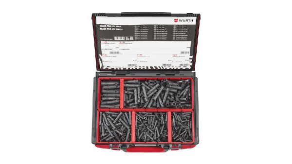 Coffret chevilles multimatériaux Shark Pro Sysko WÜRTH 5964590600