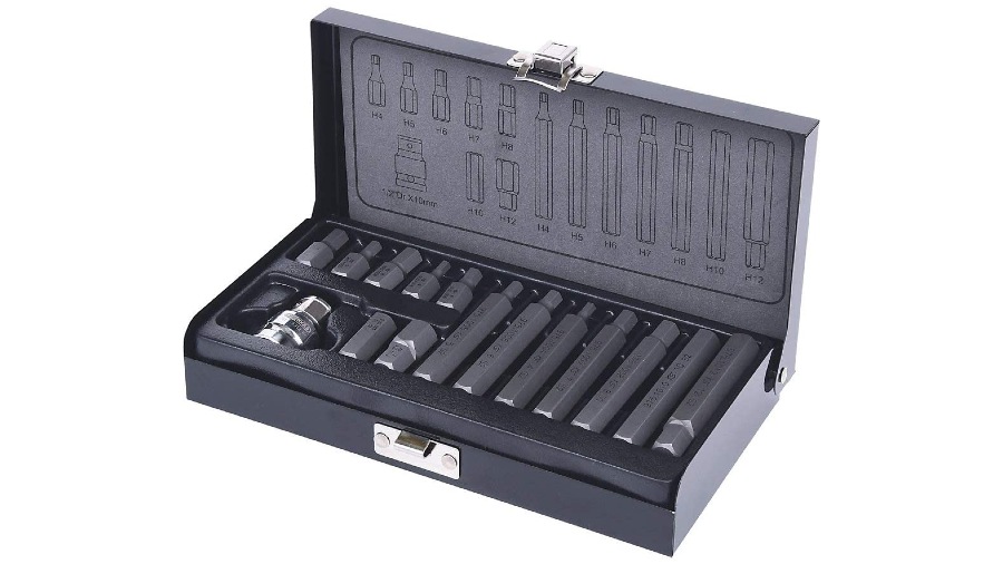 Coffret de 15 embouts de vissage KS Tools 911.5040 Coffret de 15 embouts de vissage KS Tools 911.5040