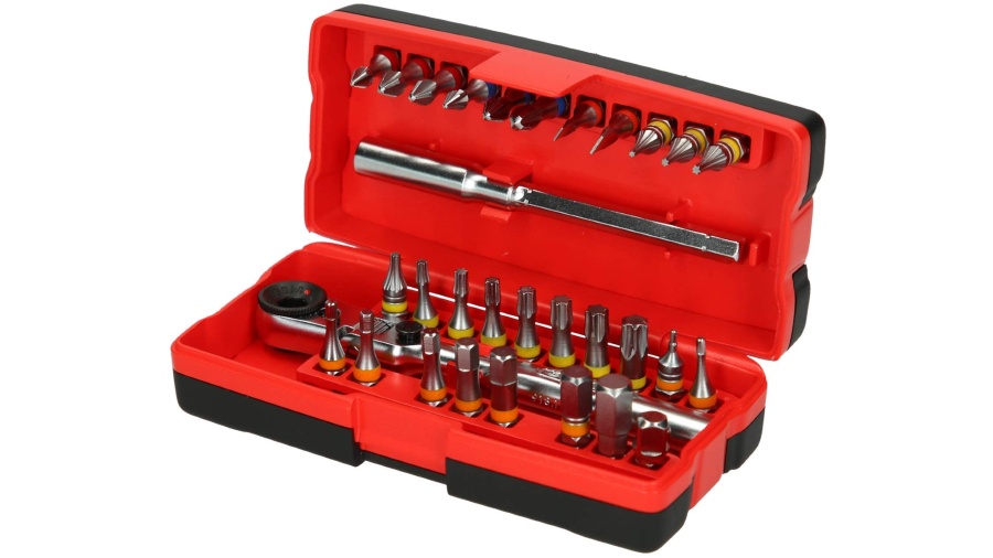 Coffret de 28 embouts de vissage 1/4'' TORSIONpower KS Tools 918.3015