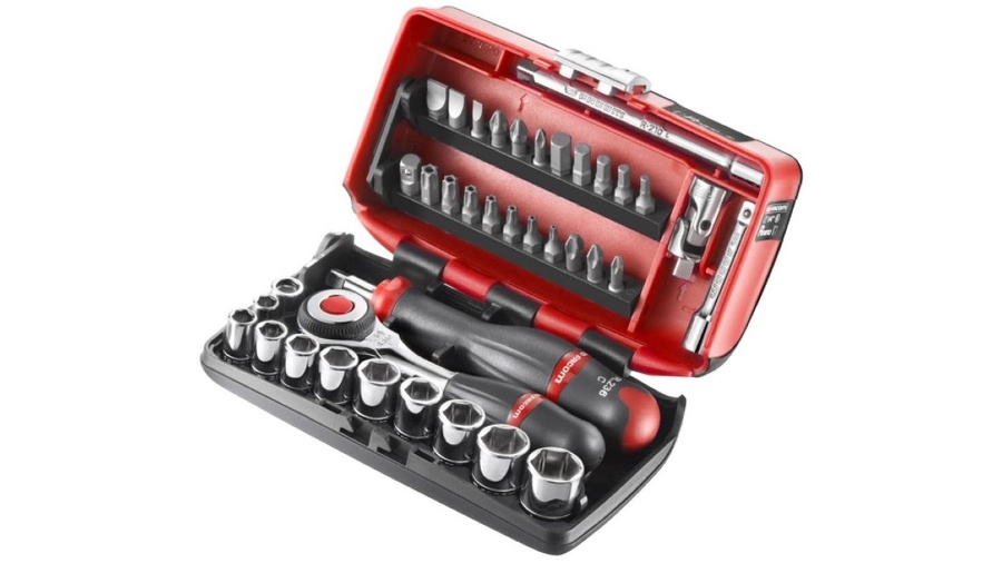 Coffret de douille 1/4" nano6 pans Facom R.360NANO-U1