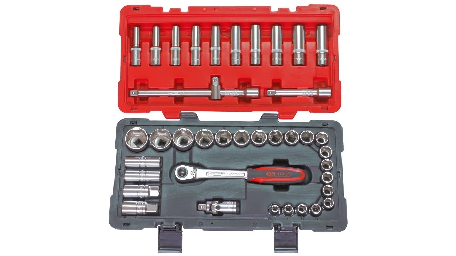 Coffret de douilles et accessoires KS Tools 922.0639