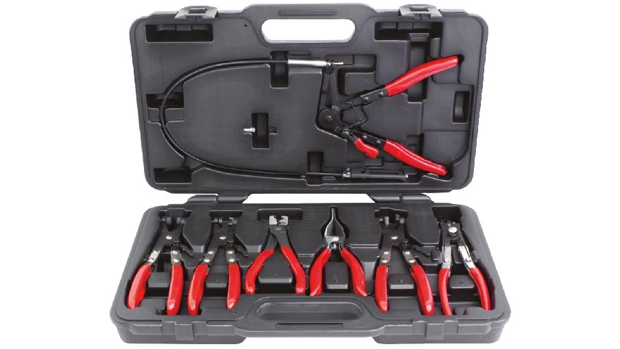 Coffret de pinces spéciales et collier clip KS Tools 115.1055 Coffret de pinces spéciales et collier clip KS Tools 115.1055