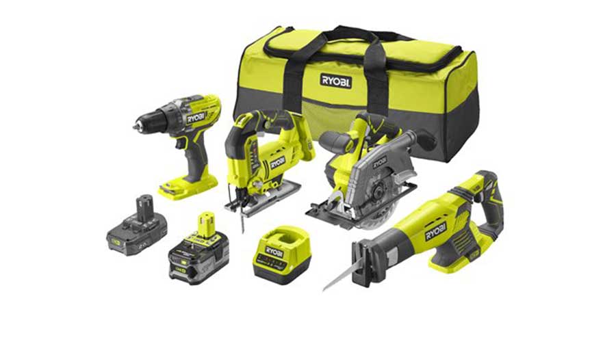 Combo kit 4 outils 18 V Ryobi R18CK4E-242S