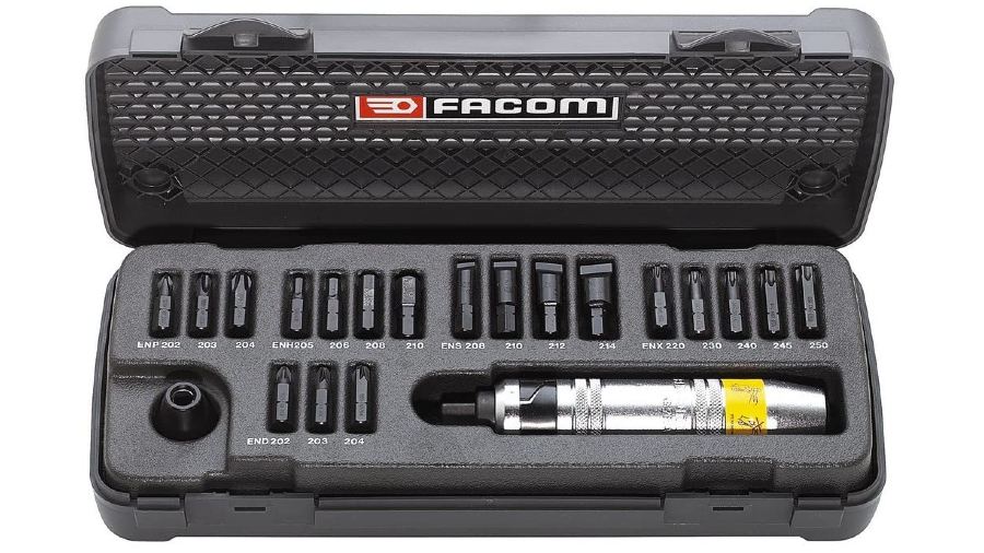 Composition d'outils et tournevis à chocs Facom NS.265M