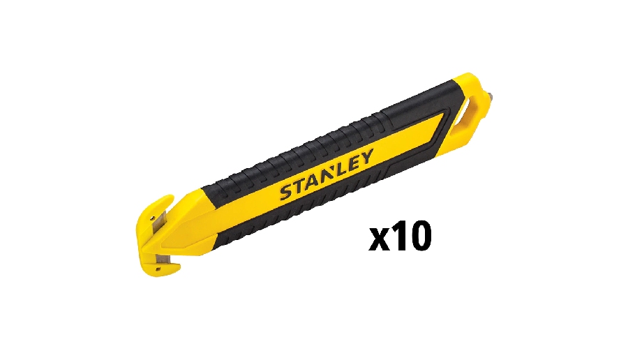 Couteau bimatière double lame à lame encastrée Stanley STHT10360-1