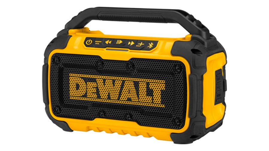 Test complet : Enceinte de chantier DEWALT DCR011-XJ